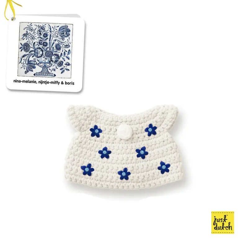 Robe Bleu de Delft pour peluche
