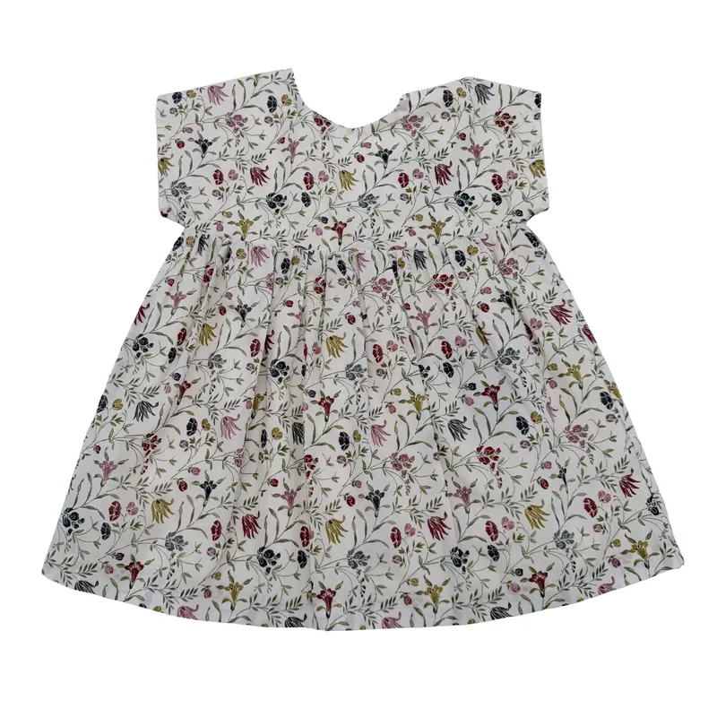 Robe liberty manches courtes — 9 mois