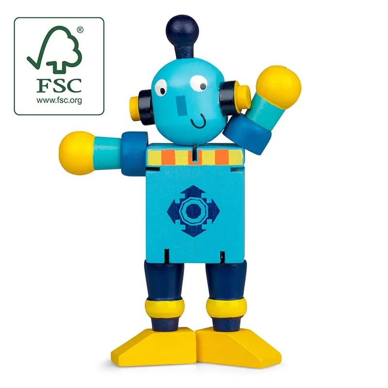 Robot Flexible en Bois