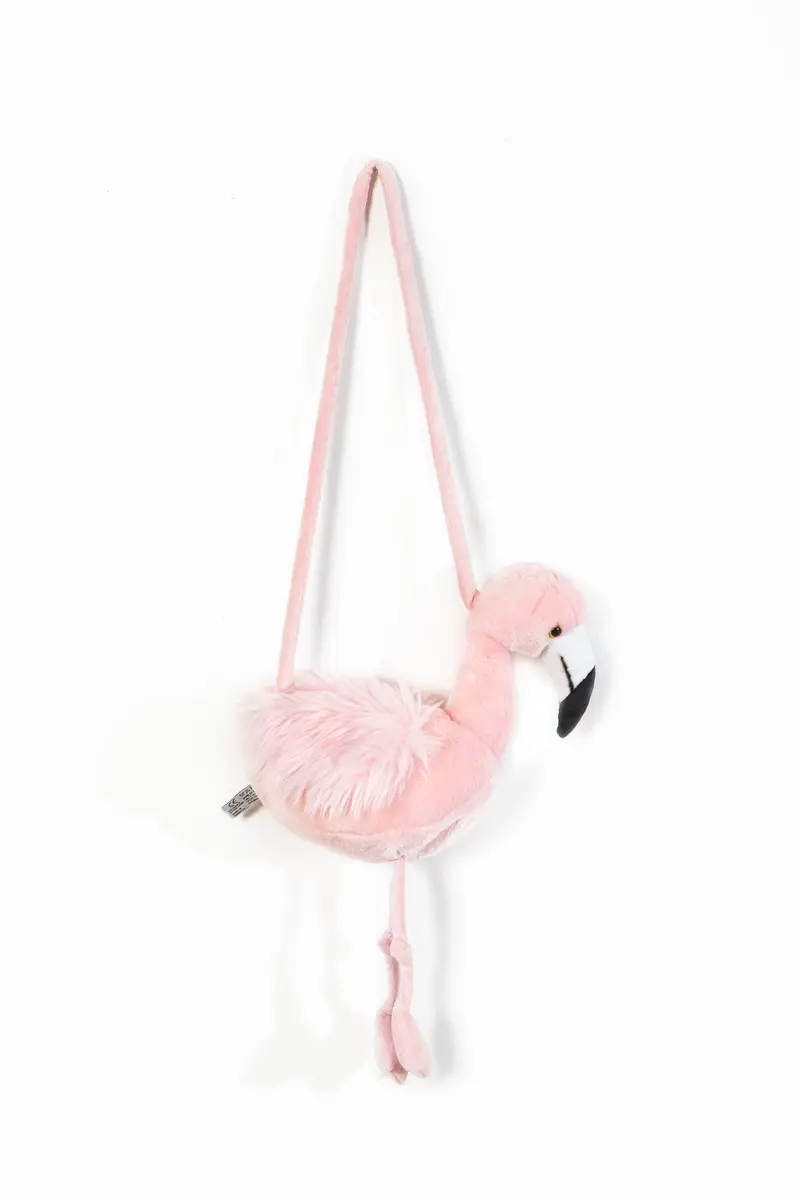 Sac à Bandoulière Enfant Flamant Rose