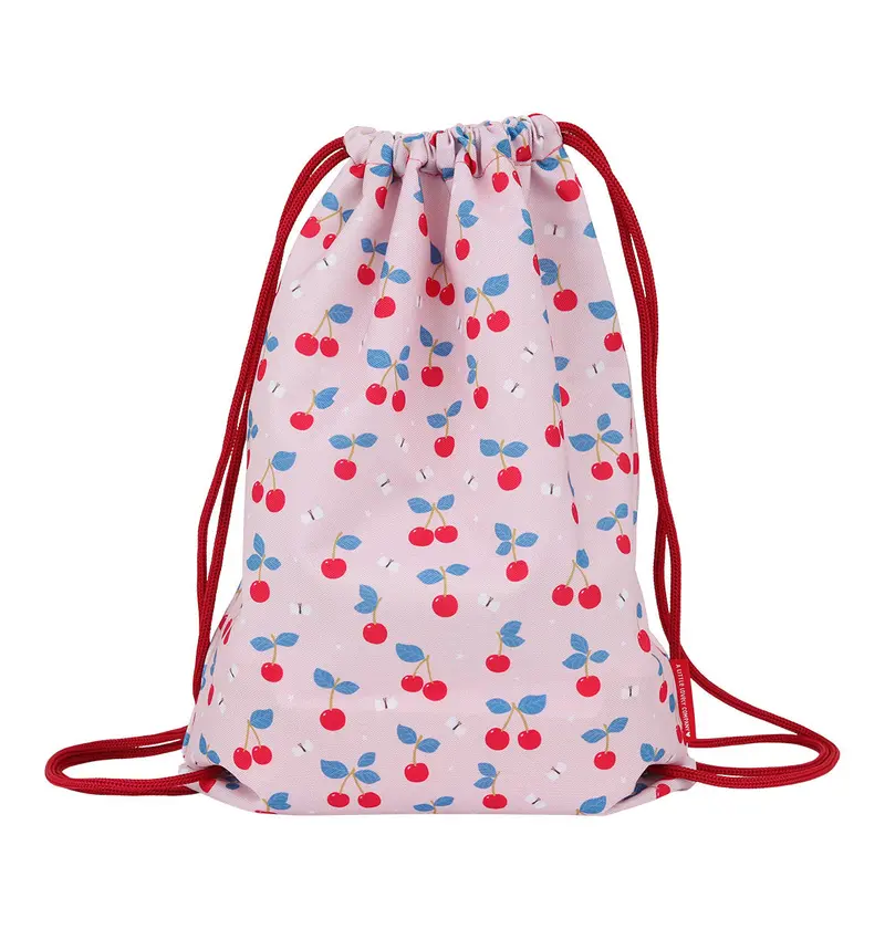 Sac à cordons enfant - Cerises