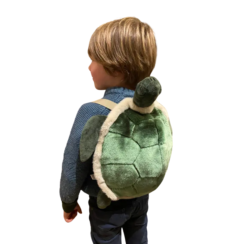 Sac à dos peluche enfant tortue