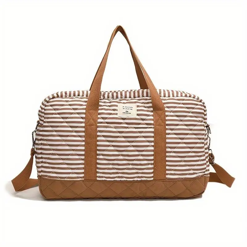 Sac à Langer Bébé Léon – Coton Matelassé Grande Capacité