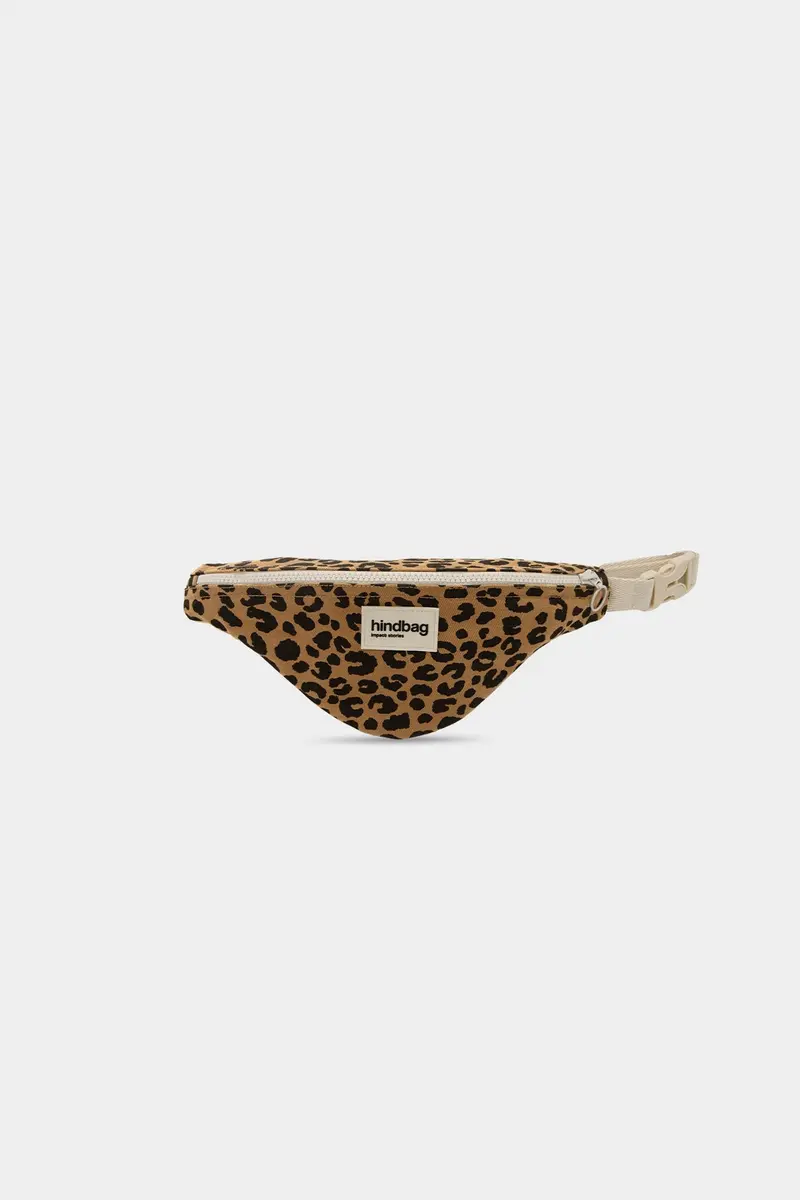 Sac banane enfant Augustin Léopard cannelle Kids