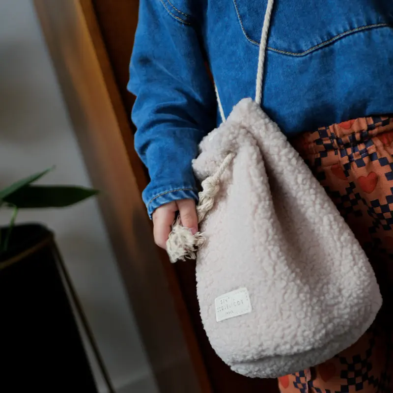 Sac Bourse Sherpa - Gentil Coquelicot