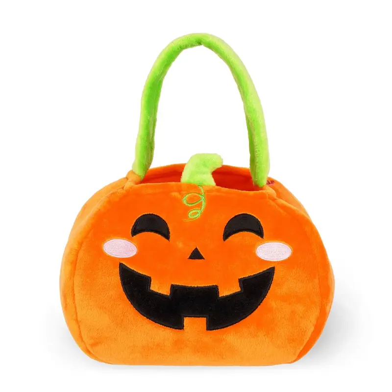 Sac Halloween Citrouille pour Bonbons Enfant
