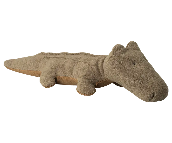 Safari friends, Crocodile, Medium - Vert olive