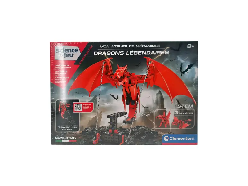Science et jeu - Mon atelier de mécanique - Dragons légendaires