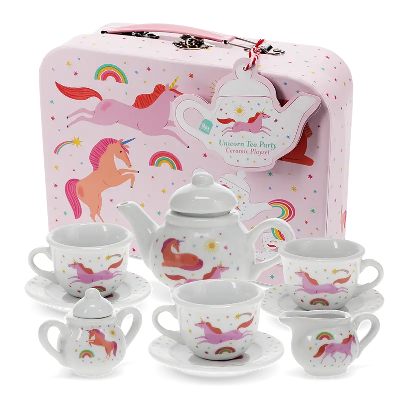 Service à thé céramique Licorne