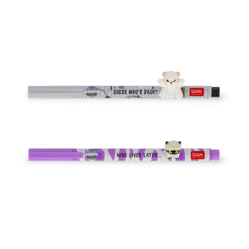 Set 2 stylos gel - Spooky Party