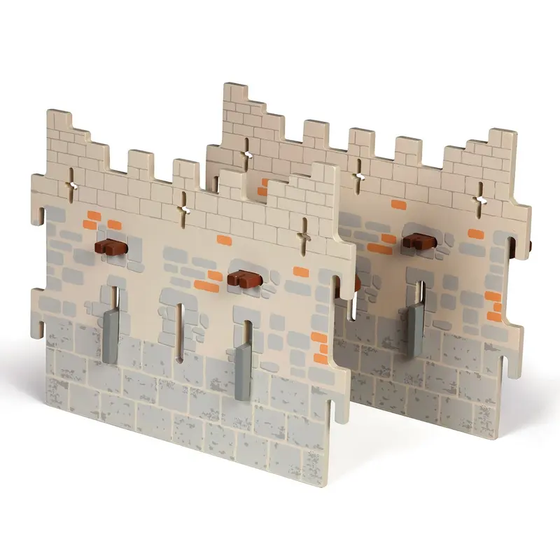 Set 4 château du Maître des armes (2 grands murs)