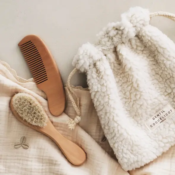Set Brosse Bébé - Gentil Coquelicot Paris