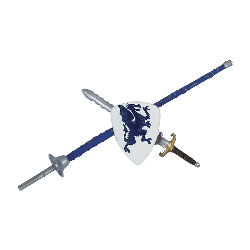 Set de 10 boucliers et épées