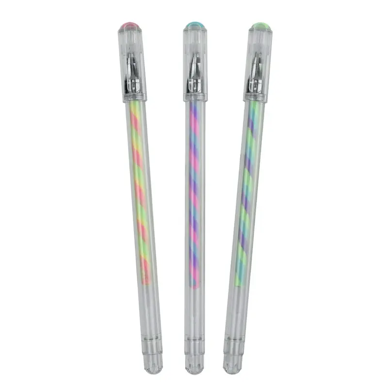 Set de 3 stylos à encre gel multicolore - Twist