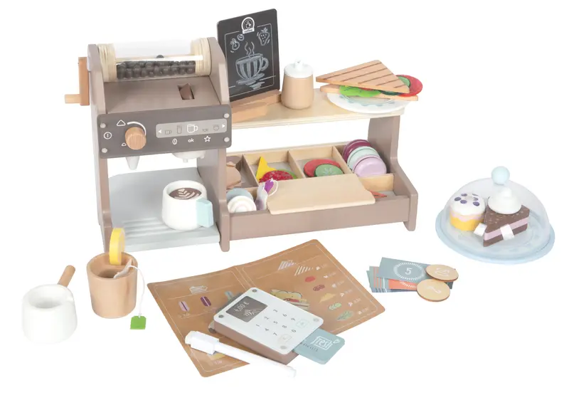 Set de café Barista en bois