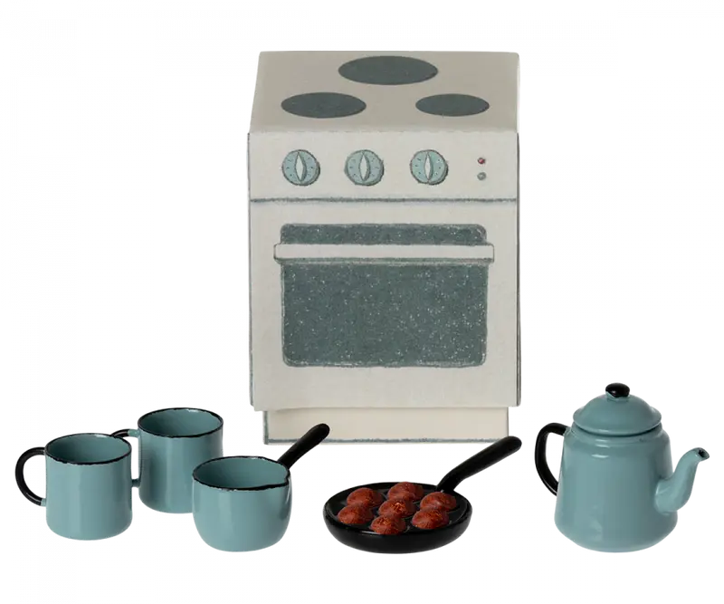 Set de cuisine "Madam Blue"