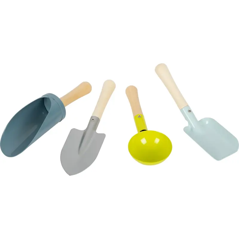 Set de pelles à main compact
