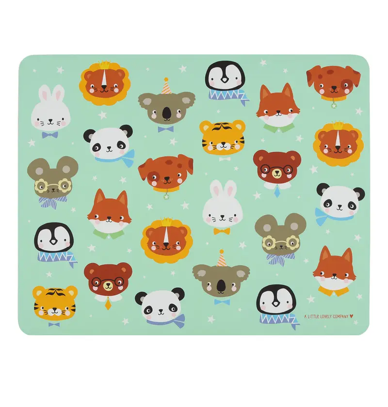 Set de table enfant - Amis des animaux