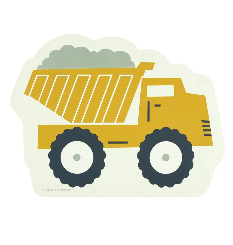 Set de table enfant - Camion-benne