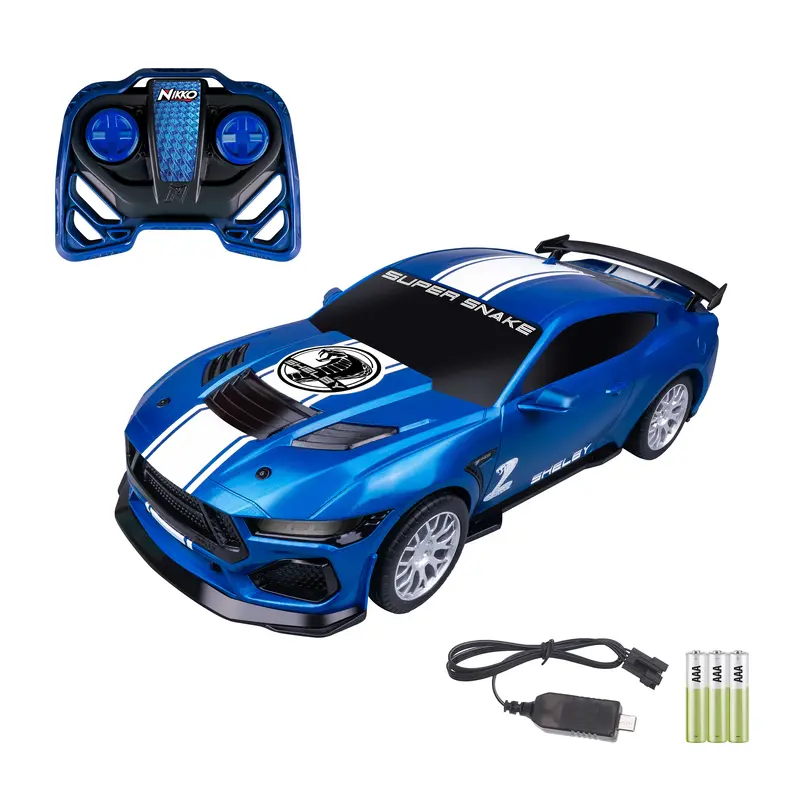 Shelby Super Snake RC bleu