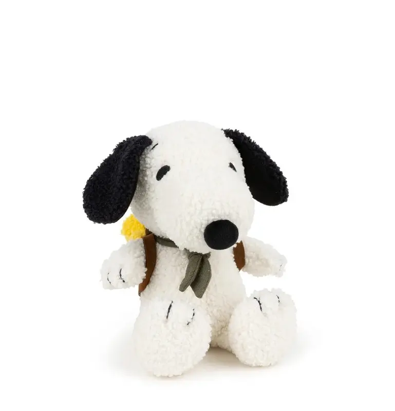 Snoopy - Peluche Snoopy avec Woodstock dans son sac à dos
