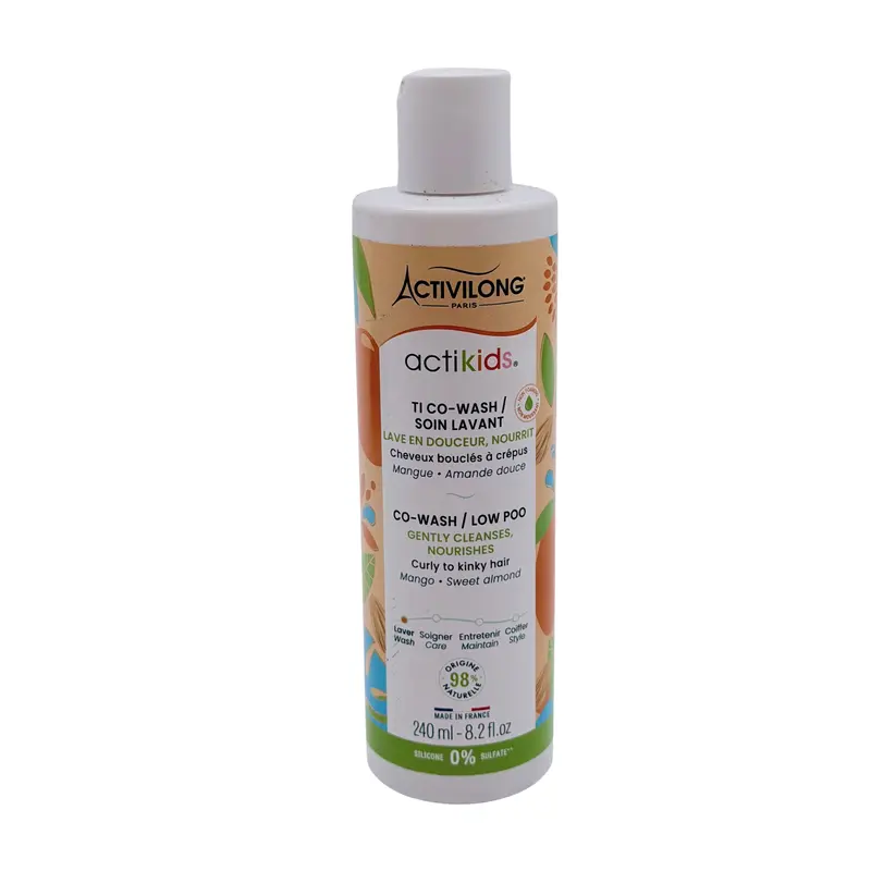 Soin lavant Co-Wash cheveux bouclés à crépus – 240 ml