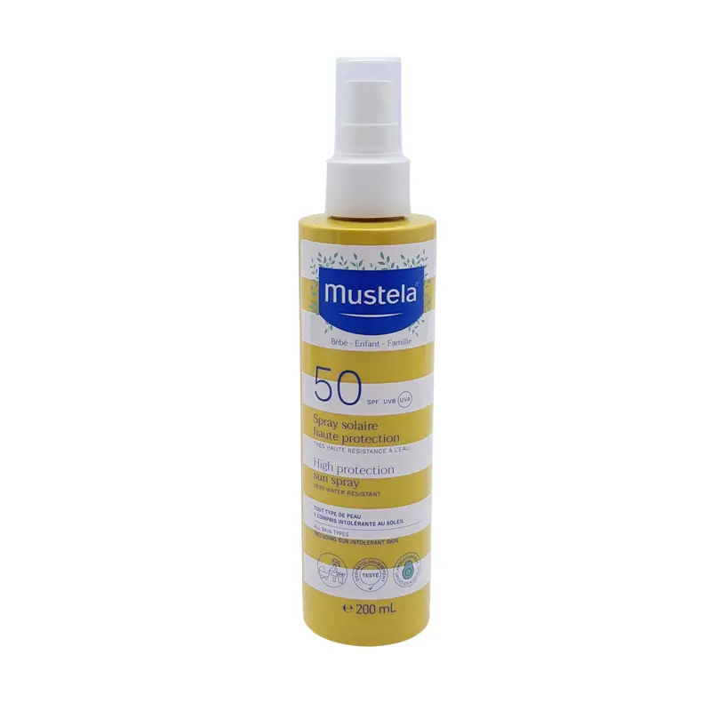 Spray solaire très haute protection SPF 50 – 200 ml