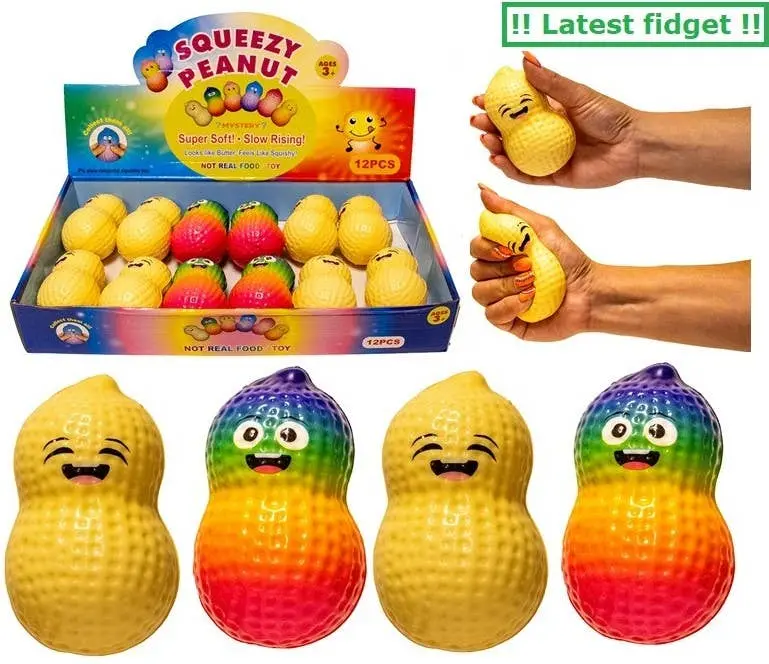 Squeeze Peanut Slow Rise 10x5,5cm