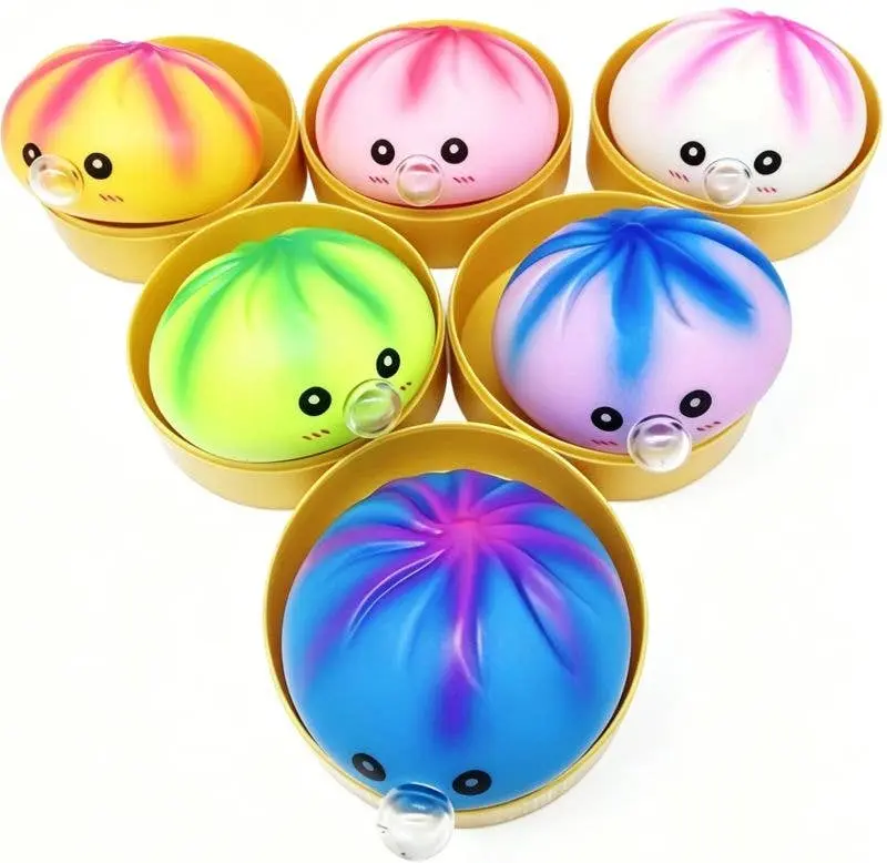 Squishy Bubble Blower Dumpling