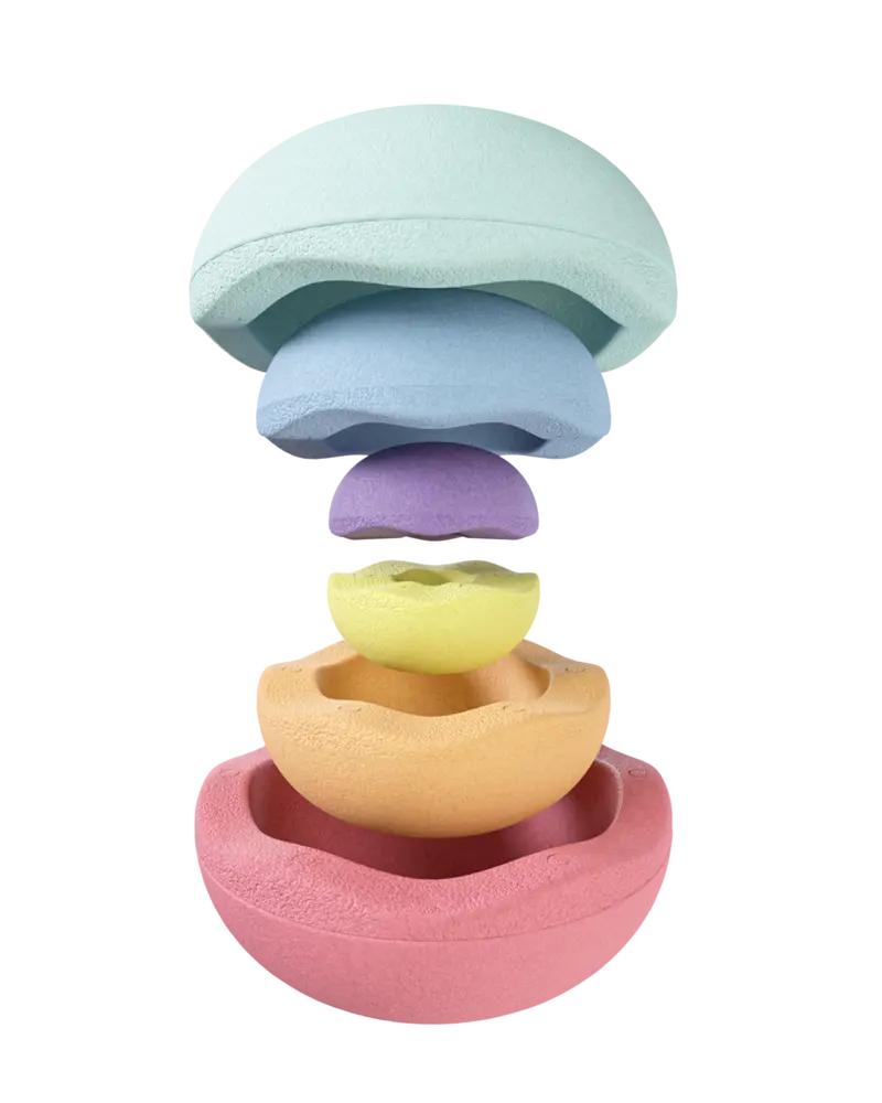 Stapelstein Inside Pastel - Lot de 6 pierres