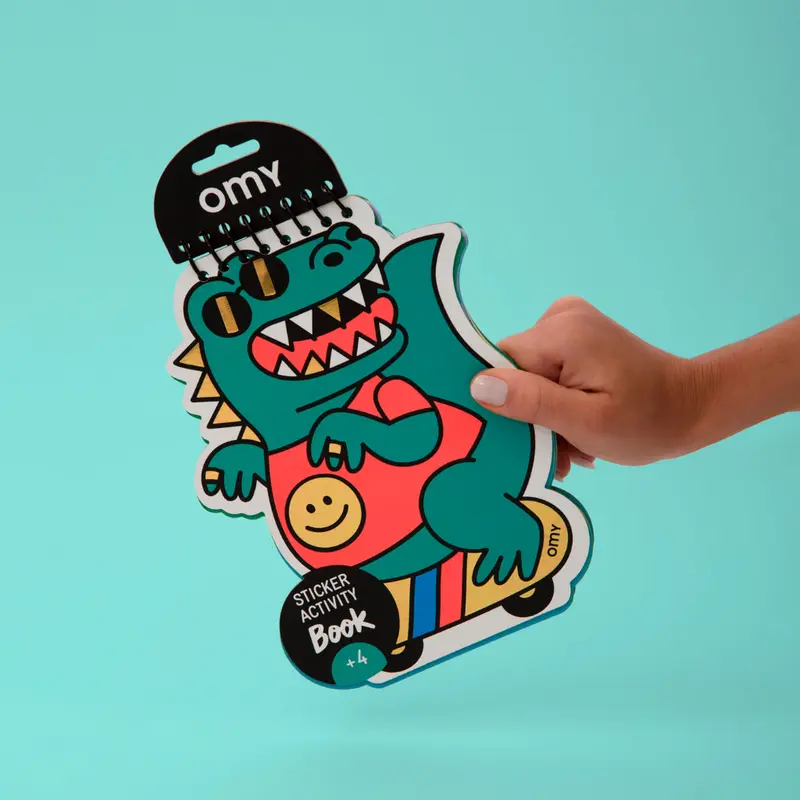 Sticker Activity Dino - Omy