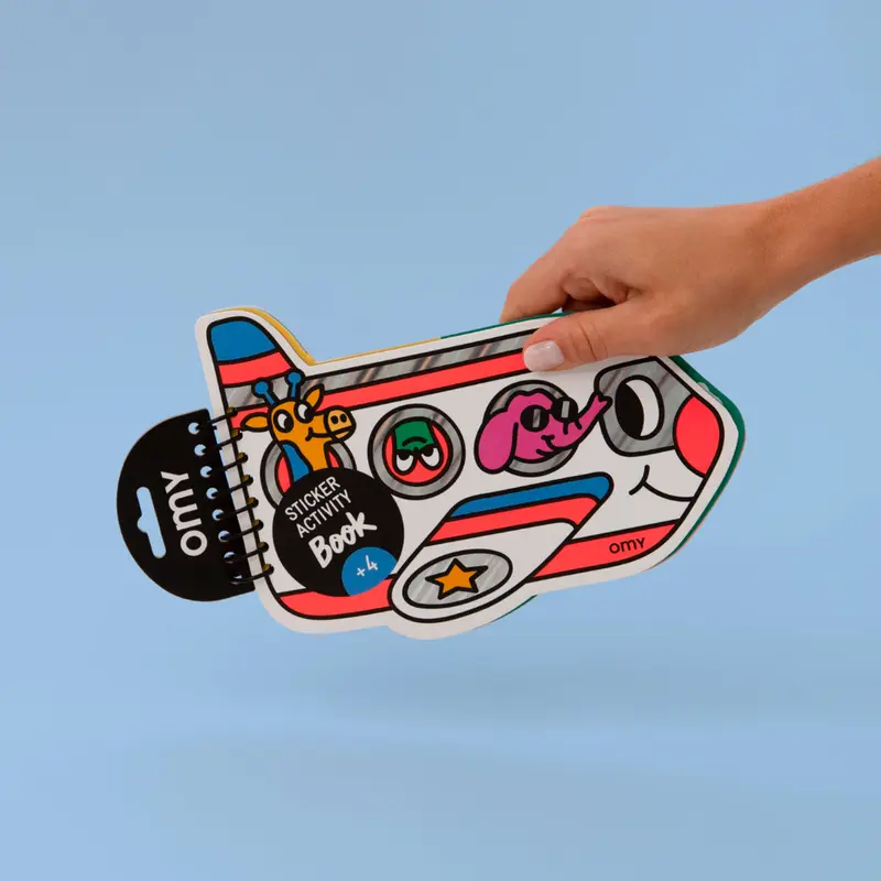 Sticker Activity Vroom - Omy