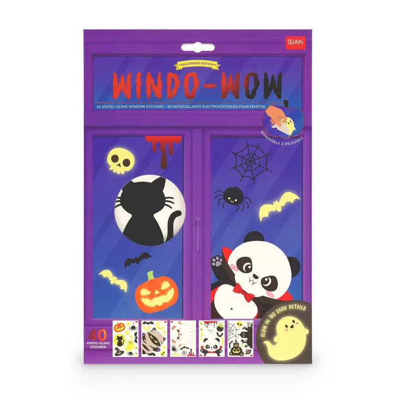 Stickers fenêtre Halloween x40