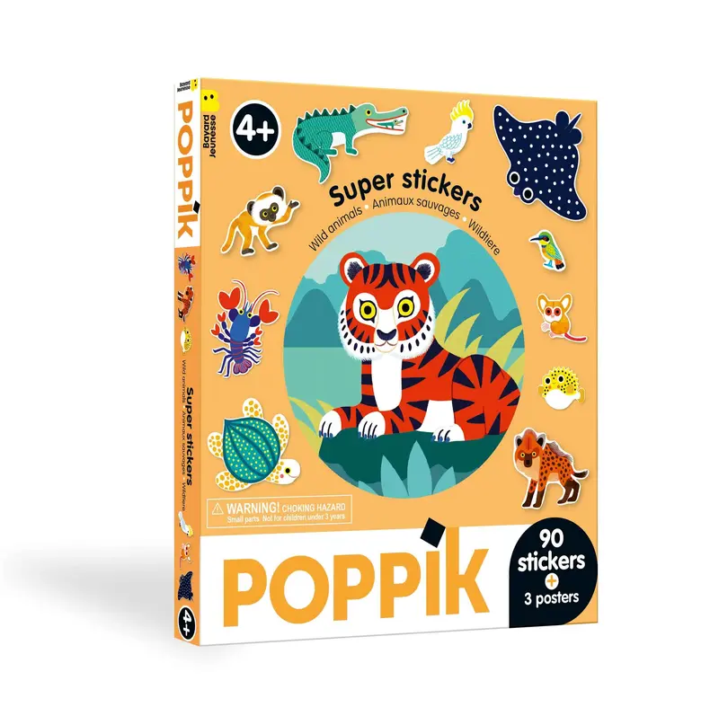 Super Sticker - Les animaux sauvage