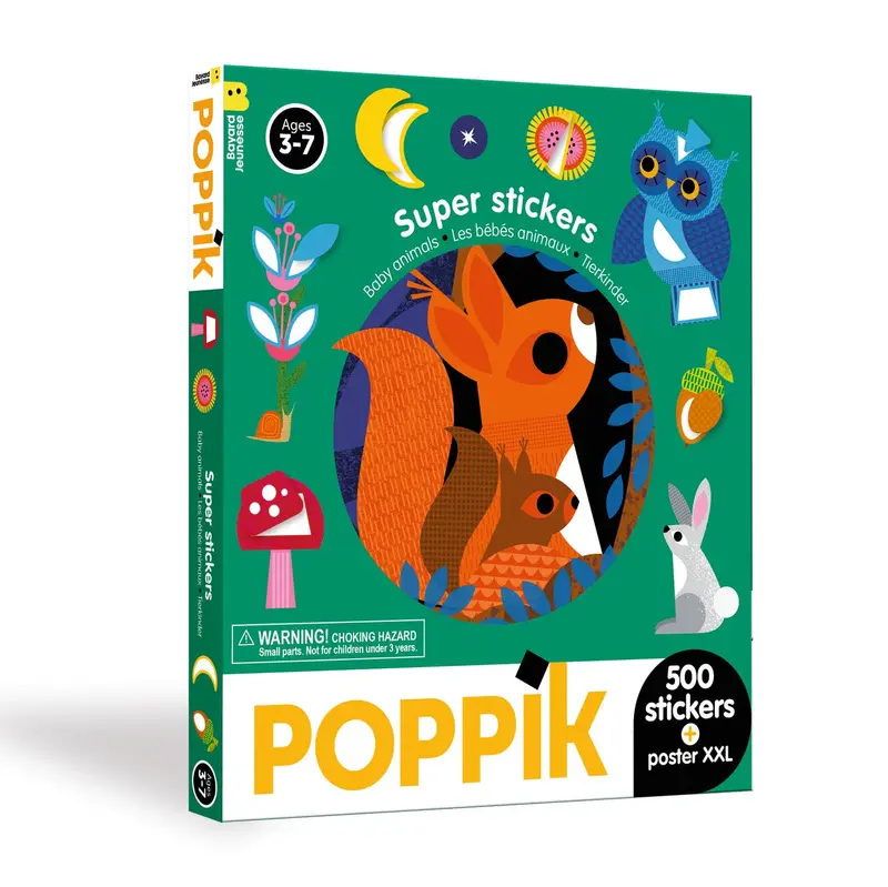 Super Sticker - Les bébés animaux