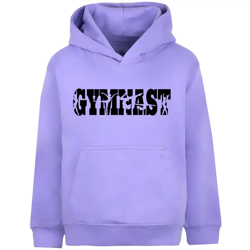 Sweat à capuche gymnastique – Fringoo Gymnastic for Cotton Rich Soft Hooded – Gymnast violet