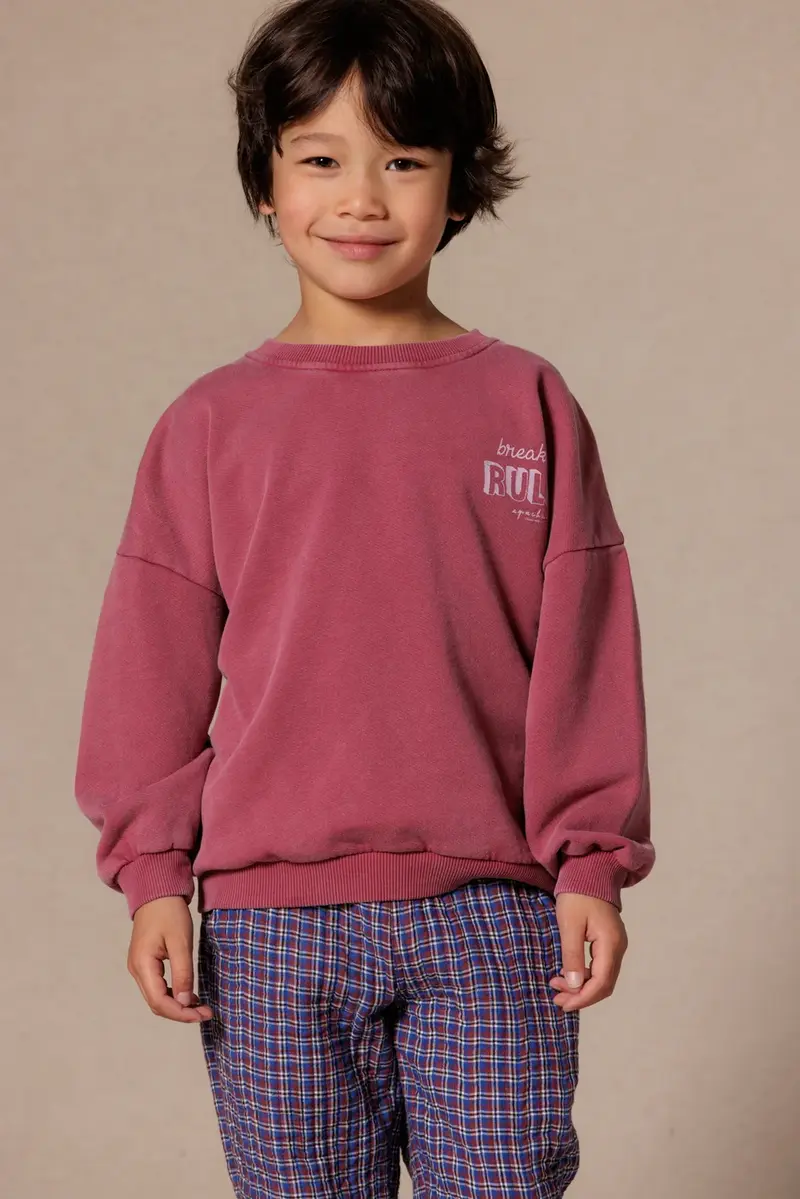 Sweat Vanya Rules Groseille - Apaches Collections