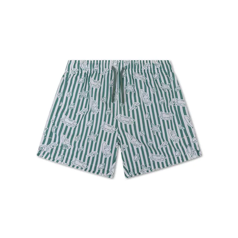 Swim Shorts - Green - Surf Dogs