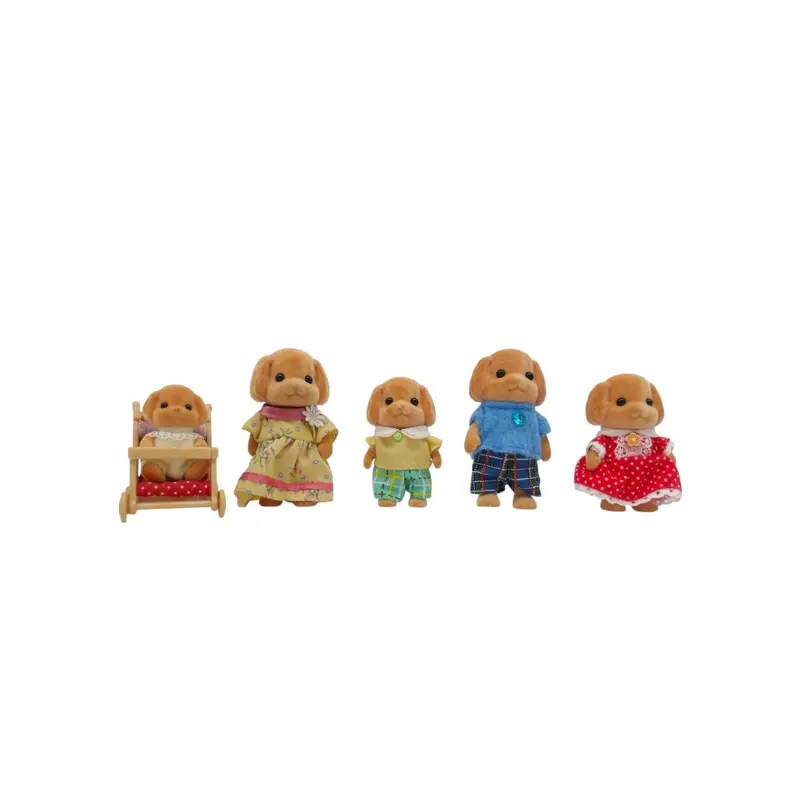 Sylvanian Families - Famille chiens caniches - x5