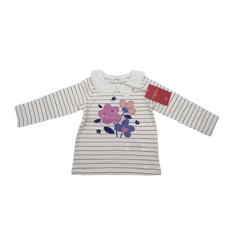 T-shirt manches longues rayé — 18 mois