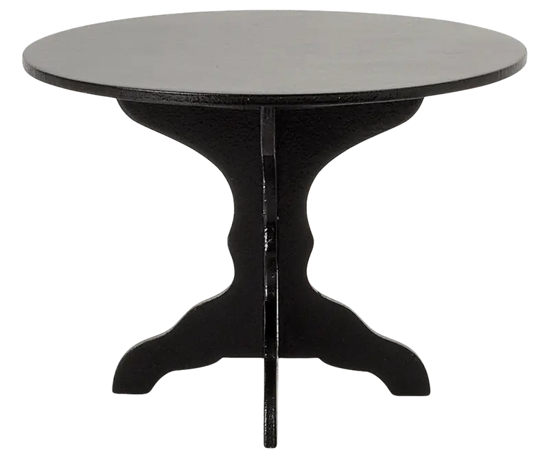 Table basse Maileg bois FSC anthracite - maison de poupée