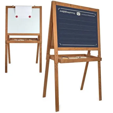 Tableau enfant double face en bois