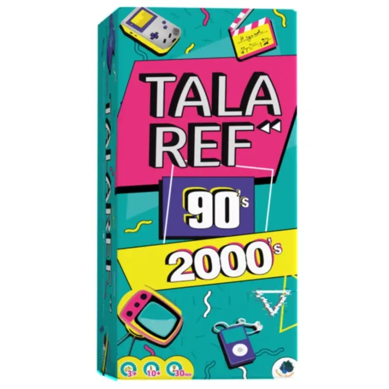 TALAREF - Jeu d’ambiance quiz années 90-2000