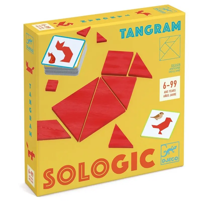 Tangram Jeu de Société - 2 Joueurs, 250 Cartes, Dès 6 Ans