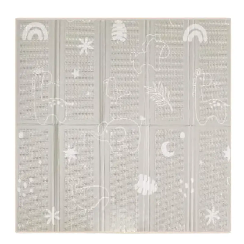 Tapis d'éveil pliable réversible - 170x150 cm