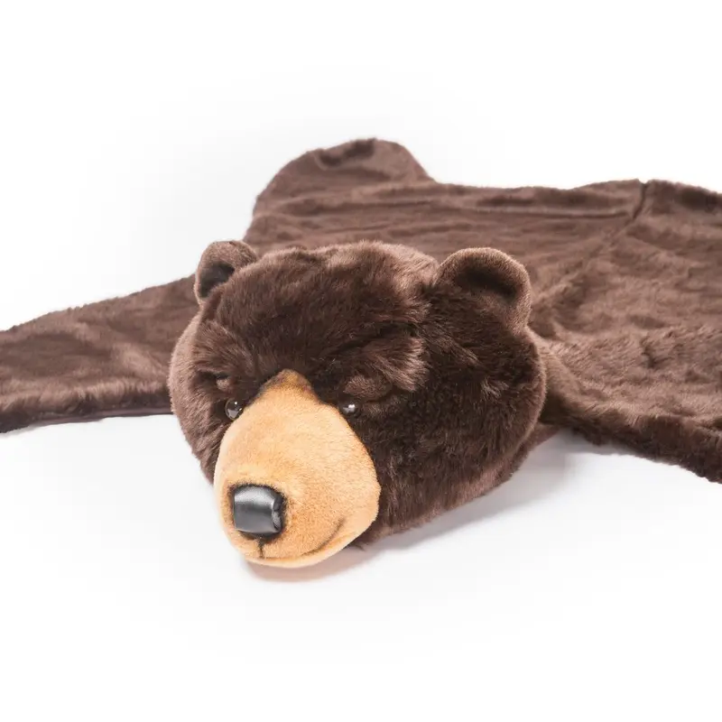 Tapis enfant ours brun Henry Wild & Soft