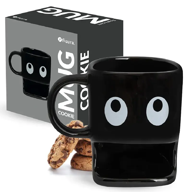 Tasse pour Biscuits Noire