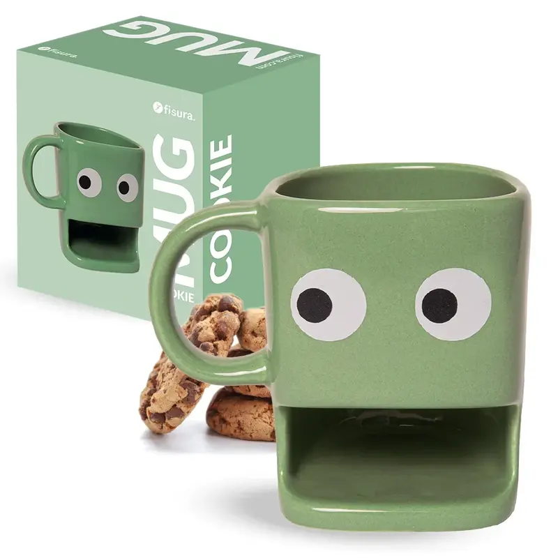 Tasse pour Biscuits Verte