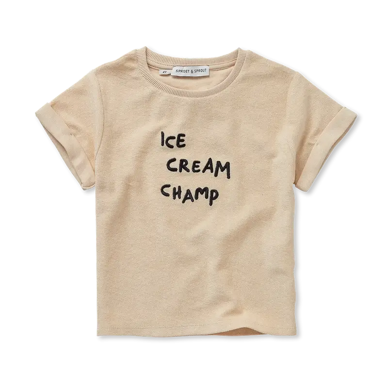 Tee-Shirt Ice Cream Champ - Sproet & Sprout