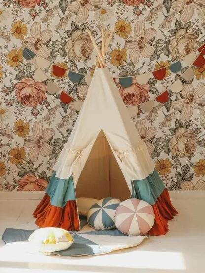 Teepee / Tipi à franges en coton • Circus